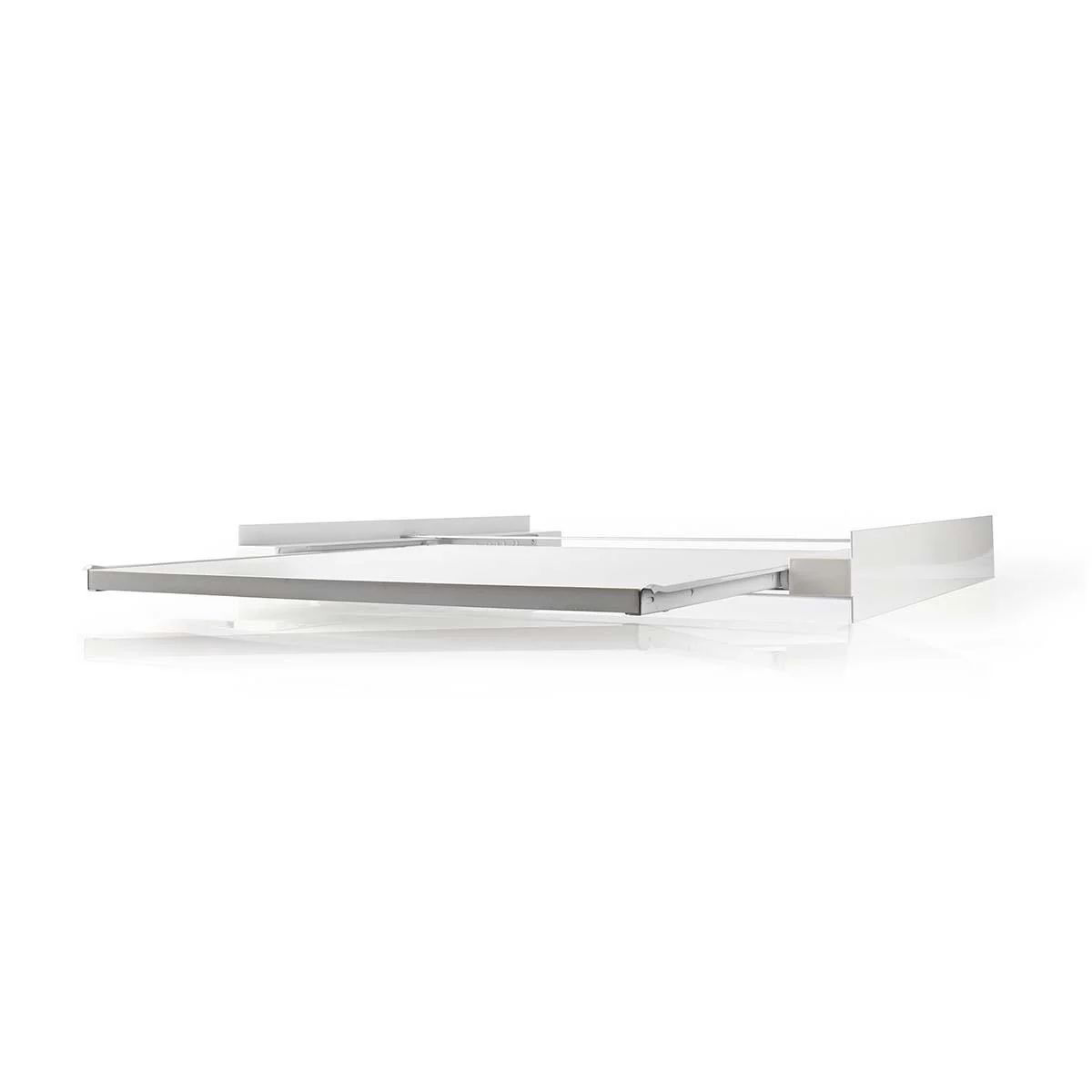 Universele Stapelkit voor Wasmachine en Wasdroger Uittrekbare plank - Wit - Image 4
