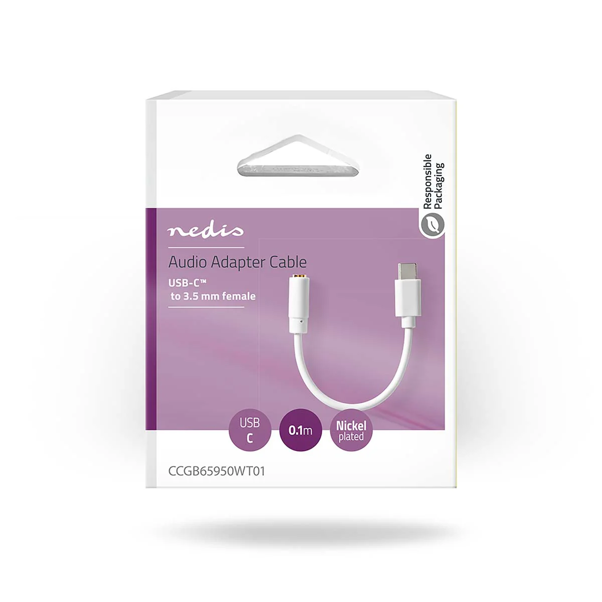 USB-C™ Adapter USB 2.0 - USB-C™ Male - 3,5 mm Female - Image 4