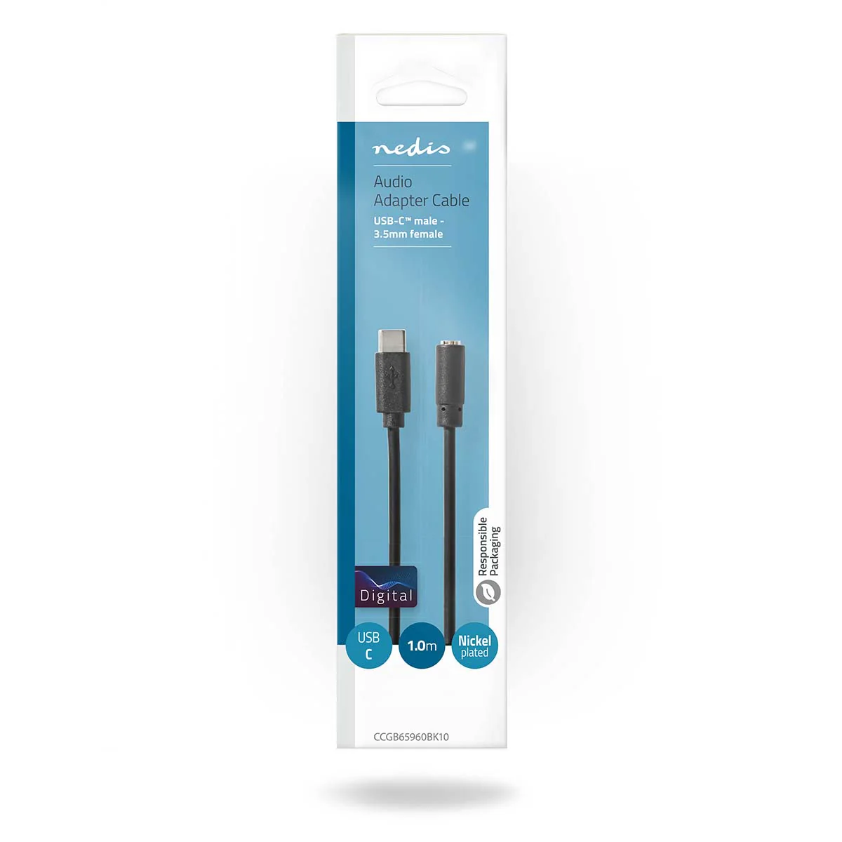 USB-C™ Adapter USB 2.0 - USB-C™ Male - 3,5 mm Female - Image 3