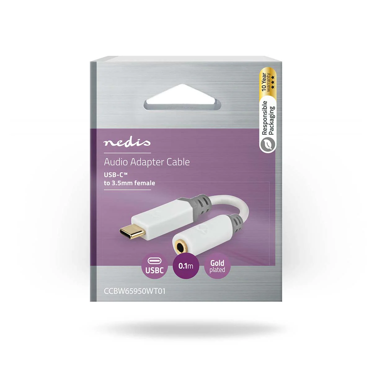 USB-C™ Adapter USB 2.0 - USB-C™ Male - 3,5 mm Female - Image 8