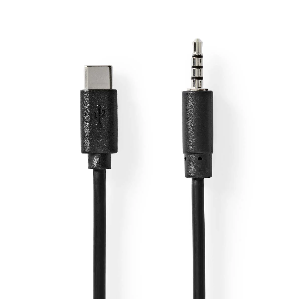 USB-C™ Adapter USB 2.0 - USB-C™ Male - 3,5 mm Male