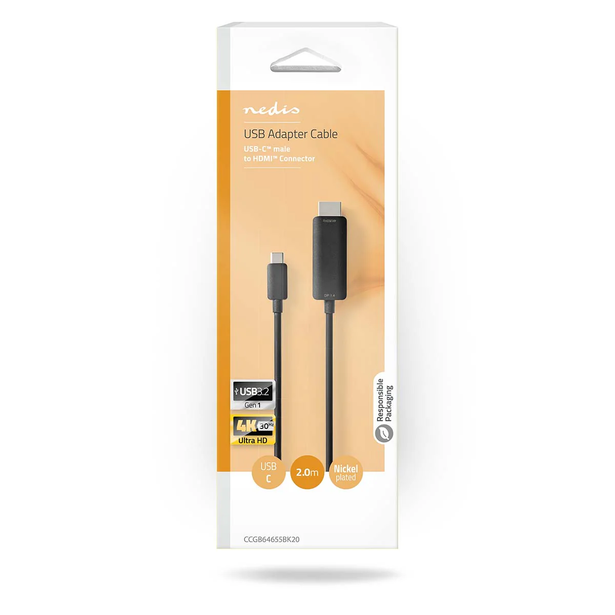 USB-C™ Adapter USB 3.2 Gen 1 - USB-C™ Male - HDMI™ Connector - Image 3