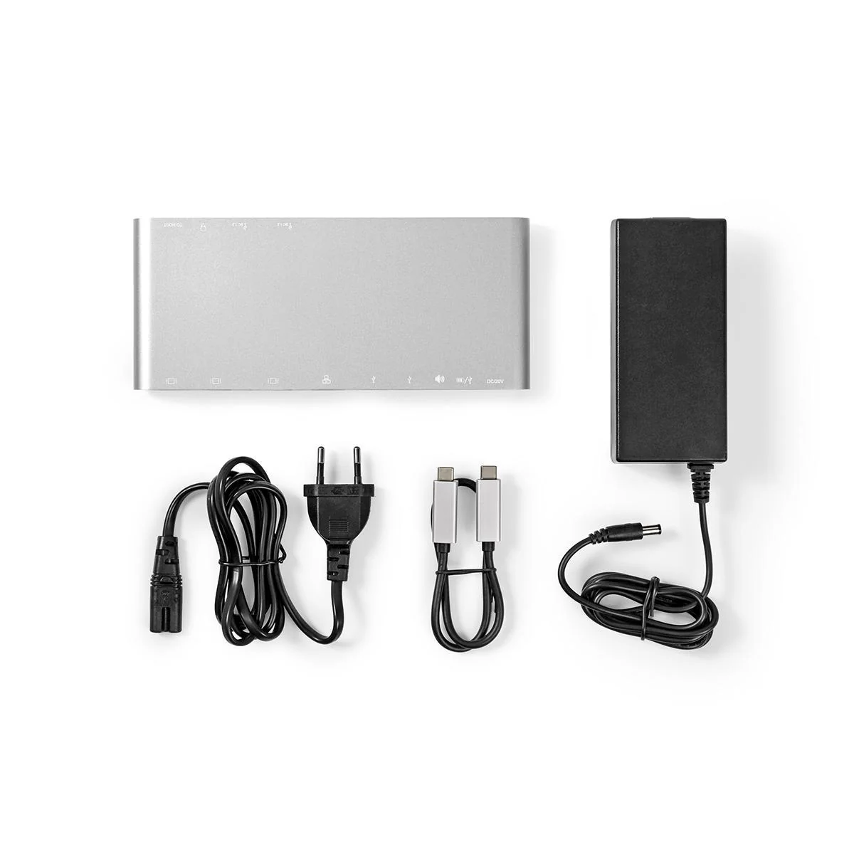 USB Docking Station USB 3.2 Gen 1 - USB-C™ Male - DisplayPort Female / HDMI™ Output / RJ45 Female / VGA Female 15p / 2x 3,5 mm Female / 2x USB-C™ / 4x USB-A - Image 11