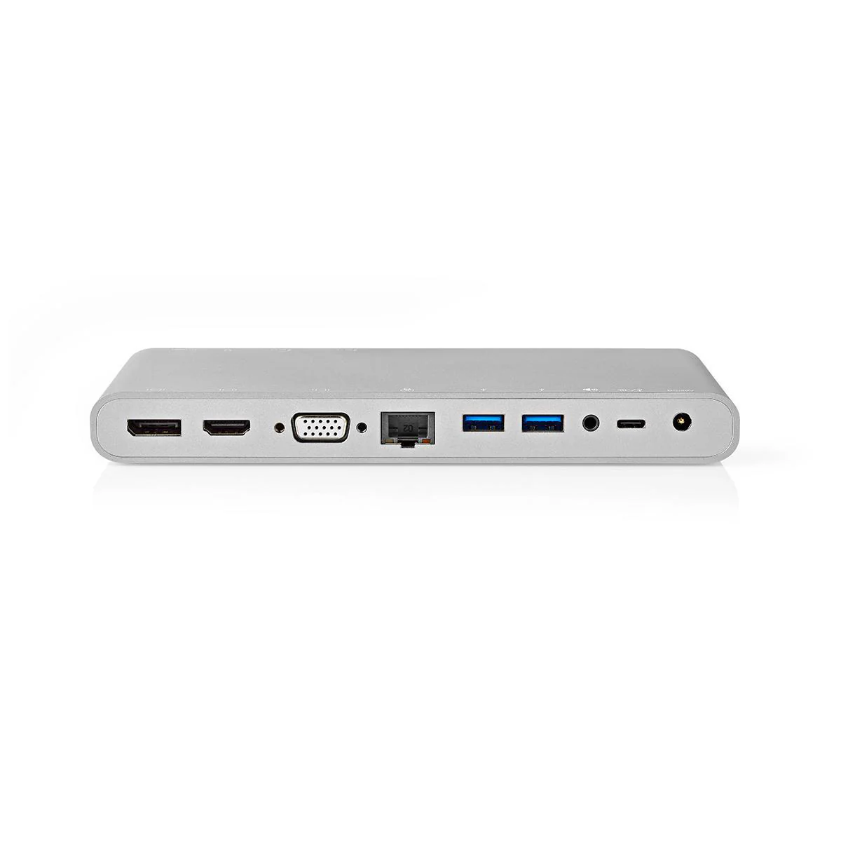 USB Docking Station USB 3.2 Gen 1 - USB-C™ Male - DisplayPort Female / HDMI™ Output / RJ45 Female / VGA Female 15p / 2x 3,5 mm Female / 2x USB-C™ / 4x USB-A - Image 5