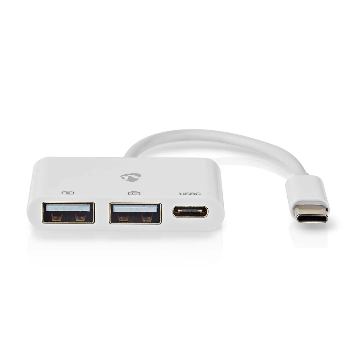 USB-Hub 1x USB-C™ - 1x USB-C™ / 2x USB 2.0 A Female - 3 poort(en) - Image 2