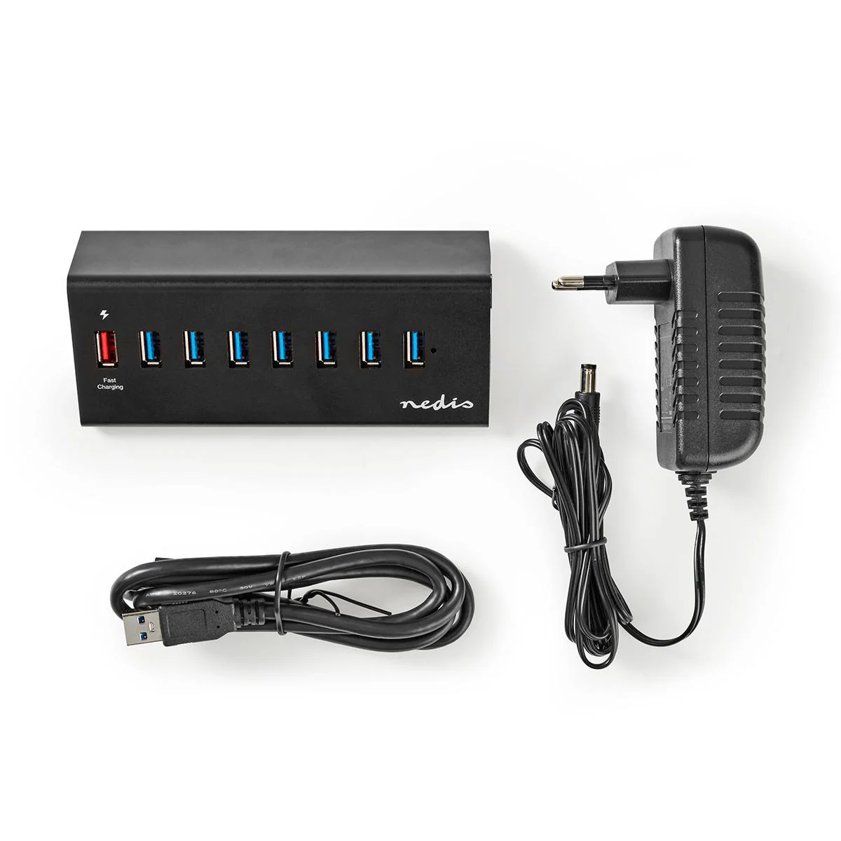 USB-Hub USB Micro-B Female - USB-A Female - QC3.0 / USB 3.2 Gen 1 - Image 10
