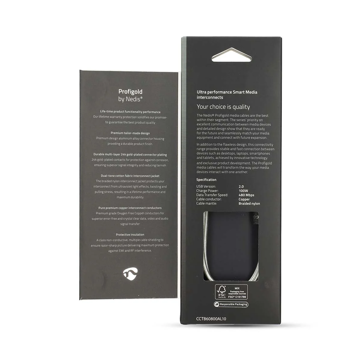 USB-Kabel USB 2.0 - USB-C™ Male - USB-C™ Male - Image 6