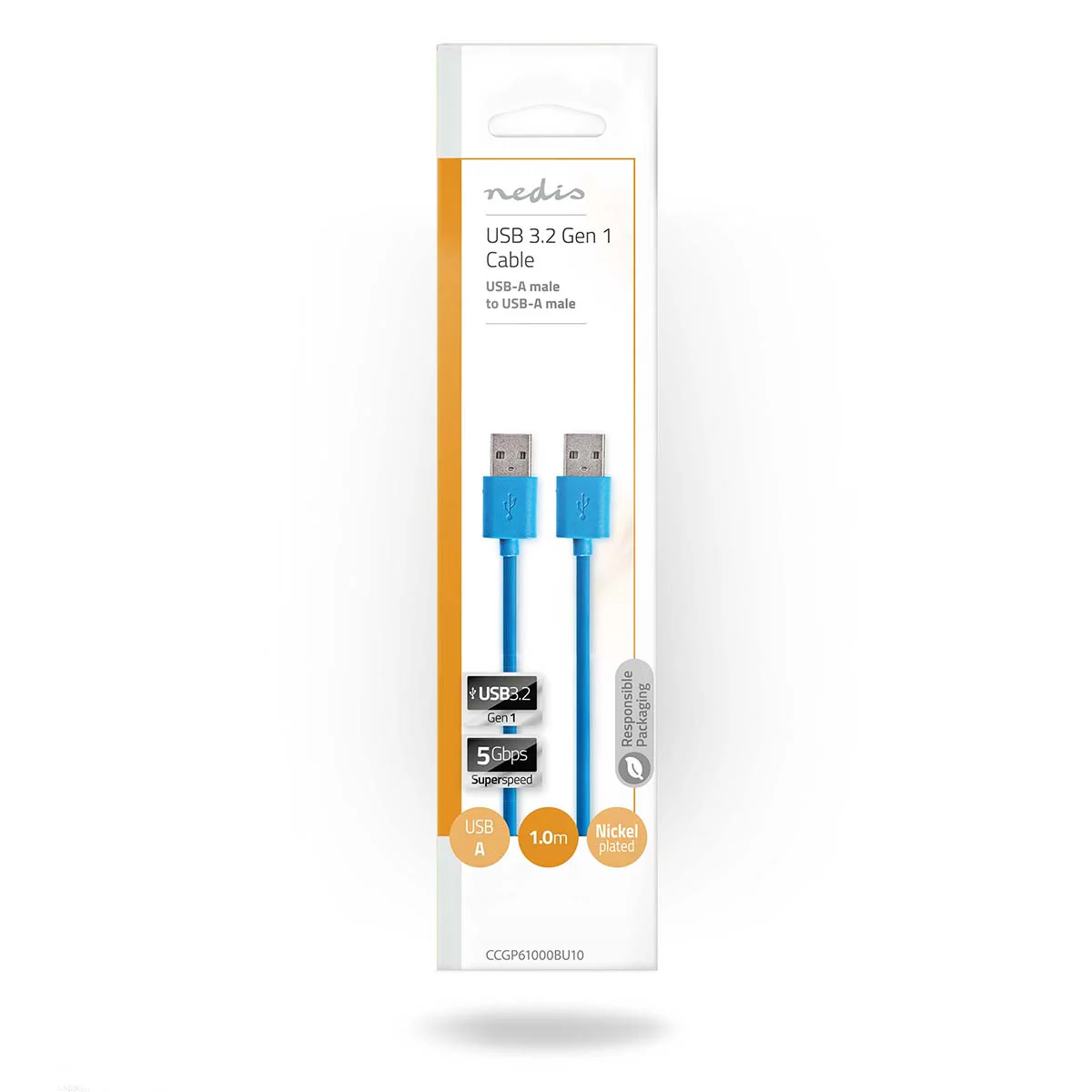 USB-Kabel USB 3.2 Gen 1 - USB-A Male - USB-A Male - Image 3