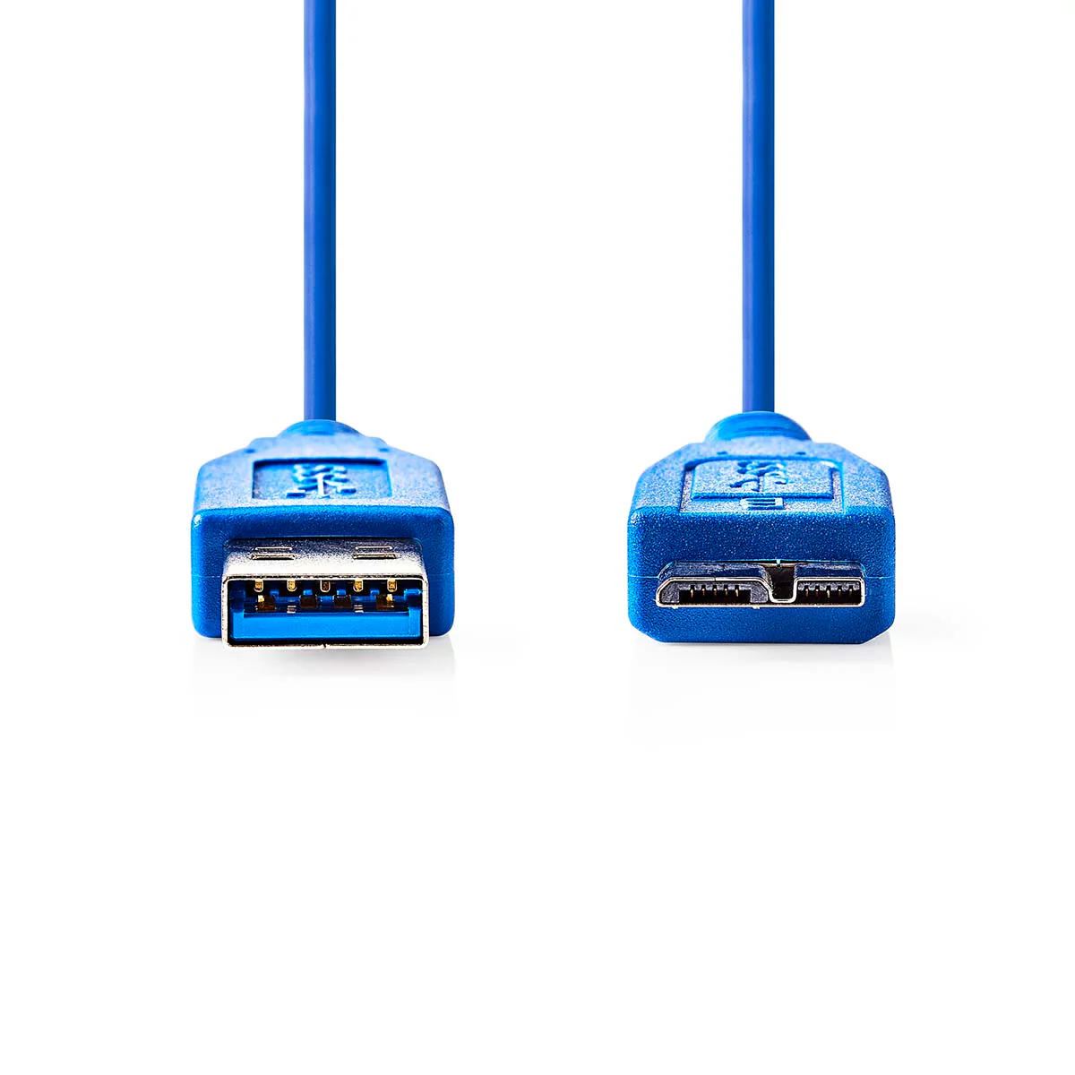 USB-Kabel USB 3.2 Gen 1 - USB-A Male - USB Micro-B Male - Image 2