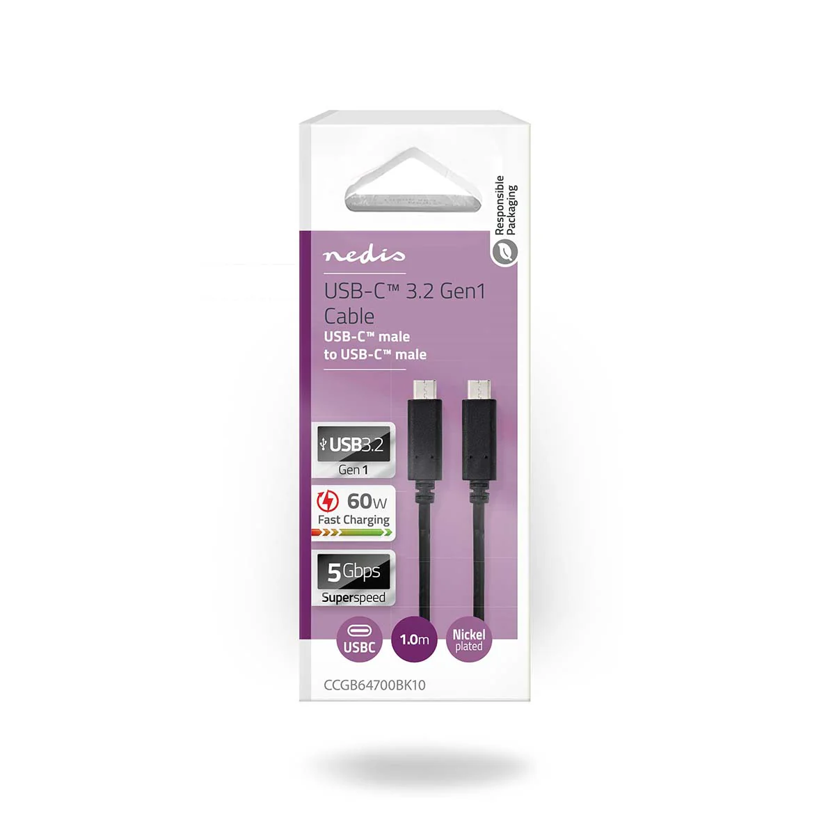 USB-Kabel USB 3.2 Gen 1 - USB-C™ Male - USB-C™ Male - Image 3