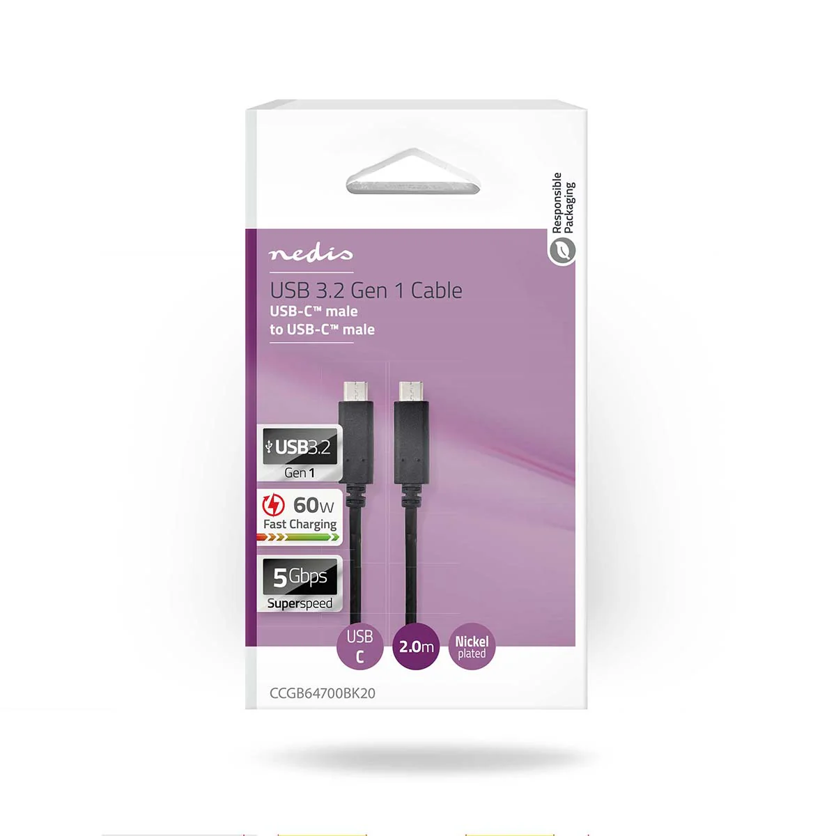 USB-Kabel USB 3.2 Gen 1 - USB-C™ Male - USB-C™ Male - Image 4