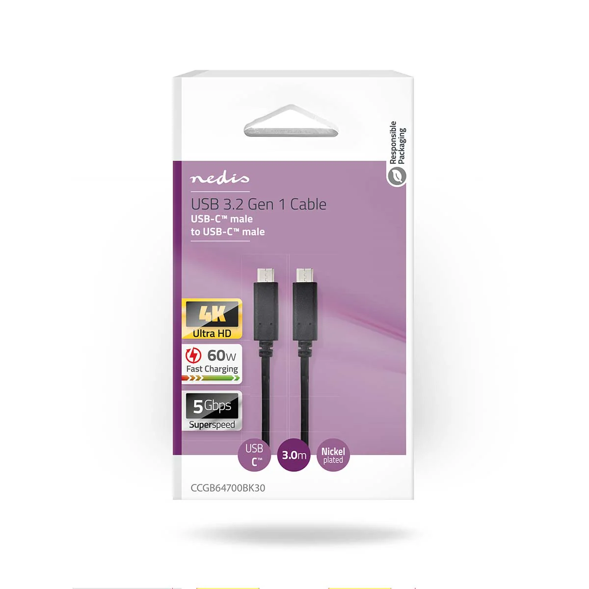 USB-Kabel USB 3.2 Gen 1 - USB-C™ Male - USB-C™ Male - Image 5