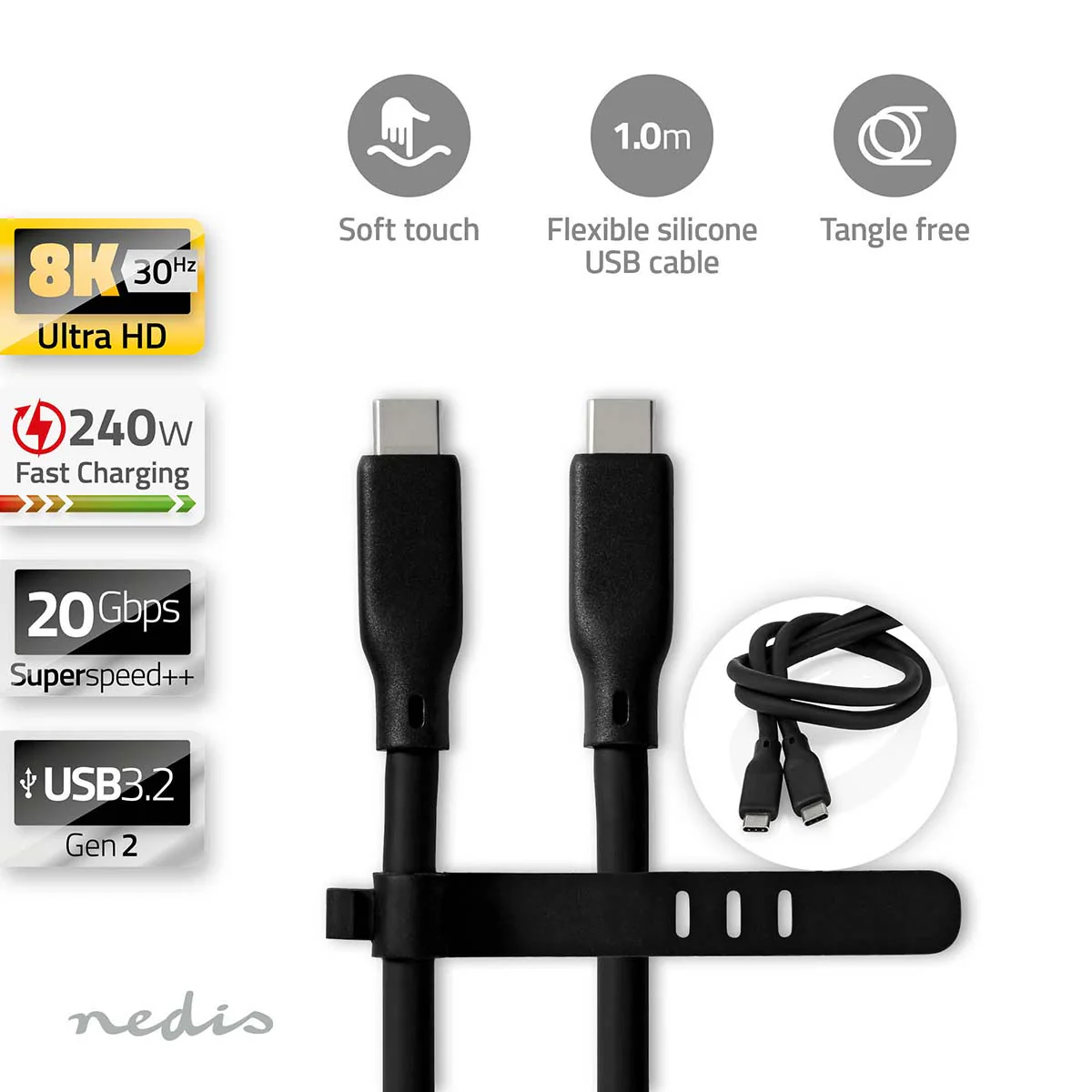 USB-Kabel USB 3.2 Gen 2 - USB-C™ Male - USB-C™ Male - Image 4