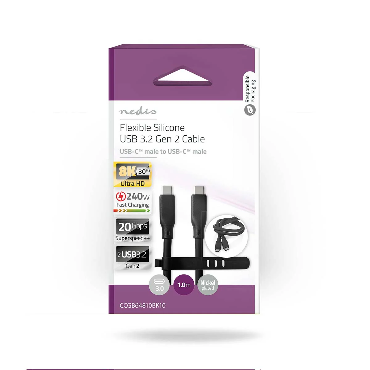 USB-Kabel USB 3.2 Gen 2 - USB-C™ Male - USB-C™ Male - Image 7