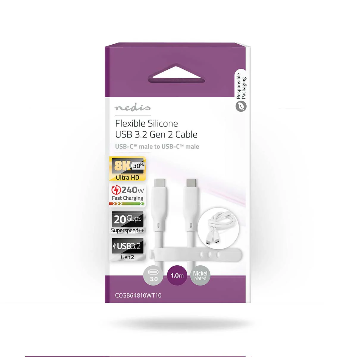 USB-Kabel USB 3.2 Gen 2 - USB-C™ Male - USB-C™ Male - Image 8