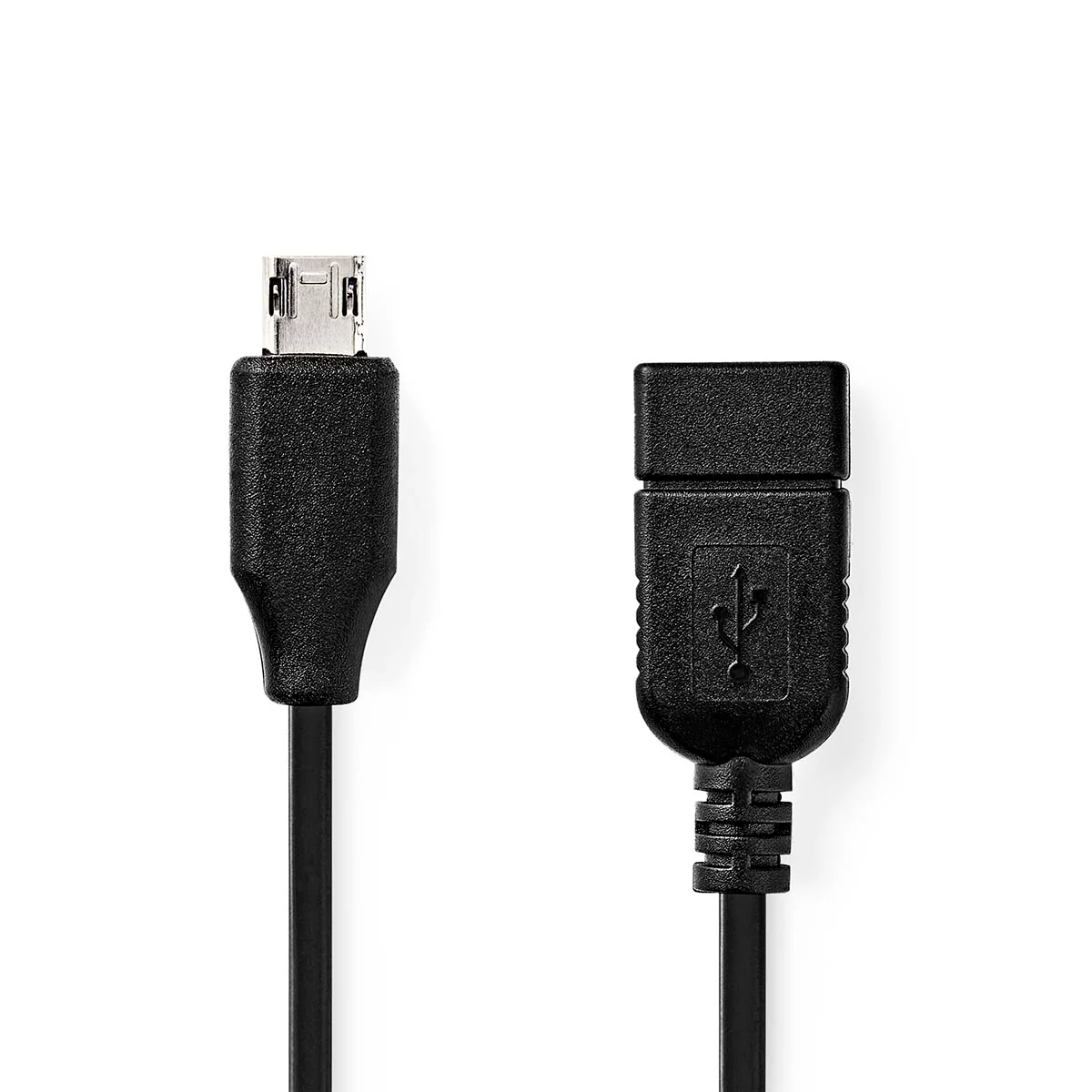 USB Micro-B Adapter USB 2.0 - USB Micro-B Male - USB-A Female