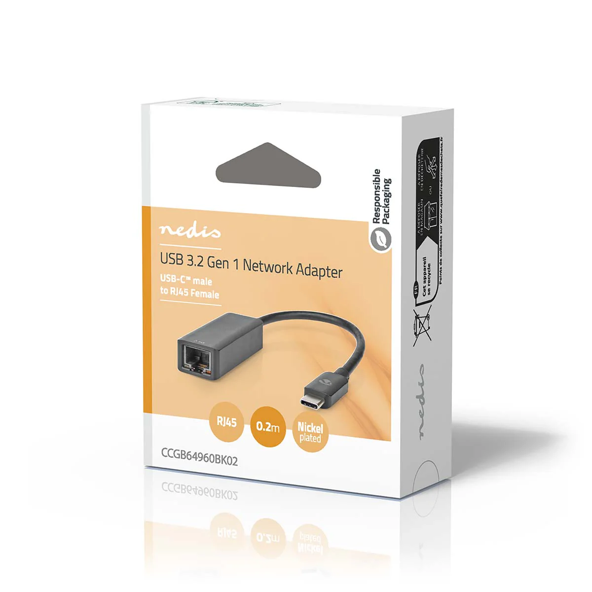 USB-netwerkadapter USB 3.2 Gen 1 - 2.5 Gbps - USB-C™ Male - Image 5
