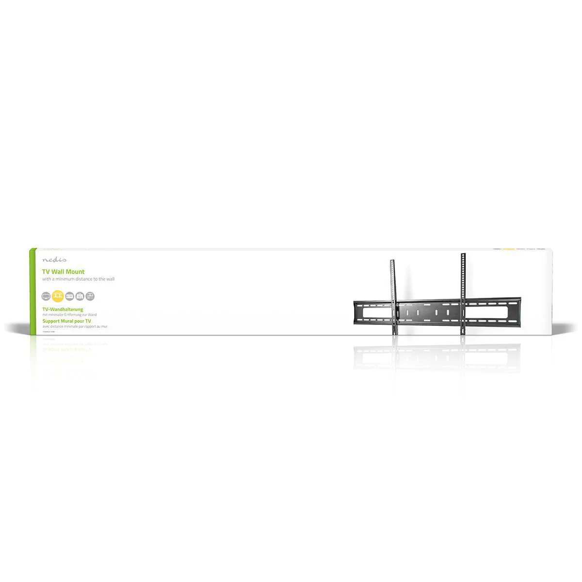 Vaste TV-Muurbeugel 60 - 100" - Maximaal schermgewicht: 75 kg - Minimale muurafstand: 30.5 mm - Image 5