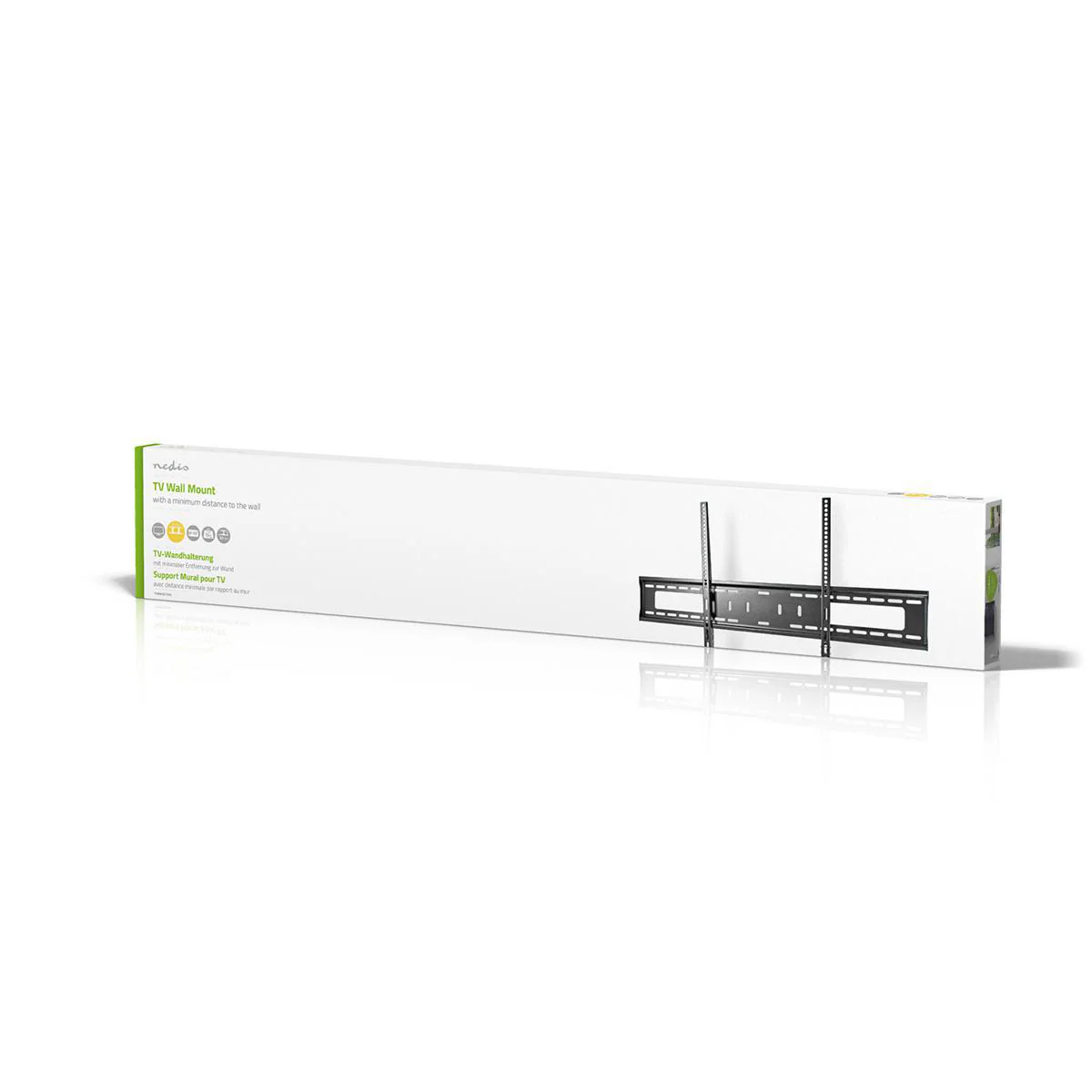 Vaste TV-Muurbeugel 60 - 100" - Maximaal schermgewicht: 75 kg - Minimale muurafstand: 30.5 mm - Image 6