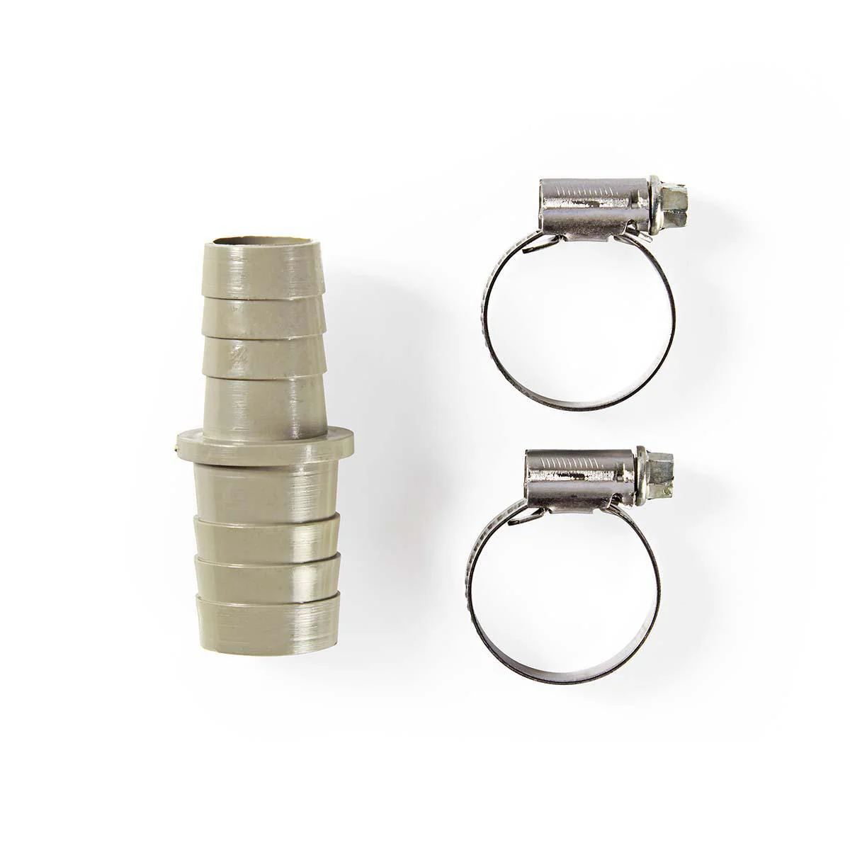 Verlengstuk met 2 Slangklemmen 19 mm - 22 mm - Grijs / Metaal - Image 3