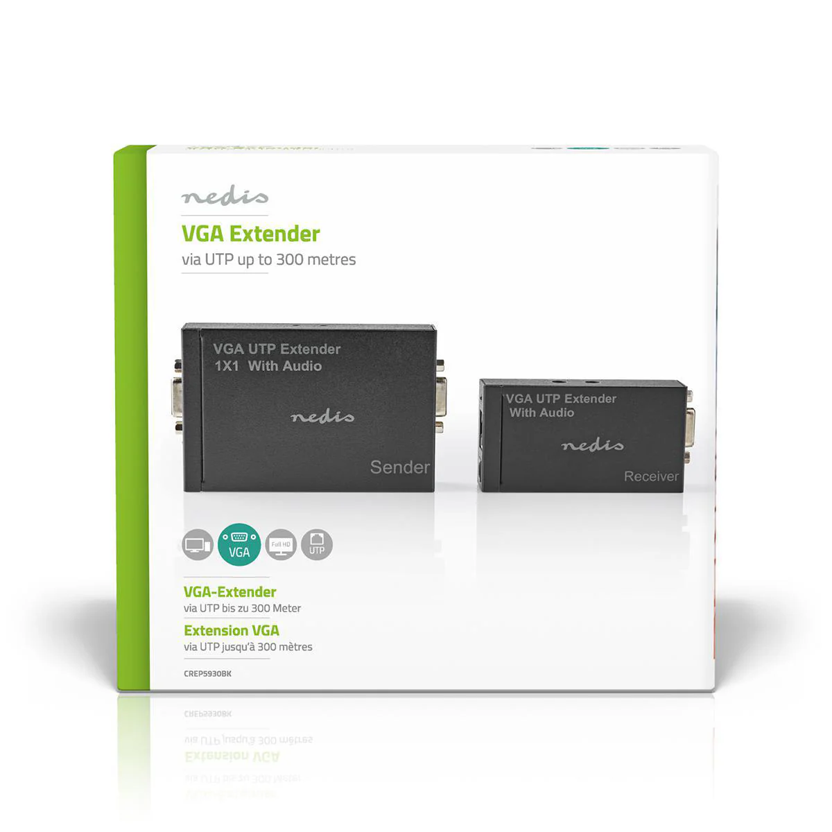 VGA Extender VGA / Audio - Afstand tot: 300m - Cat5e / Cat6 - Image 7