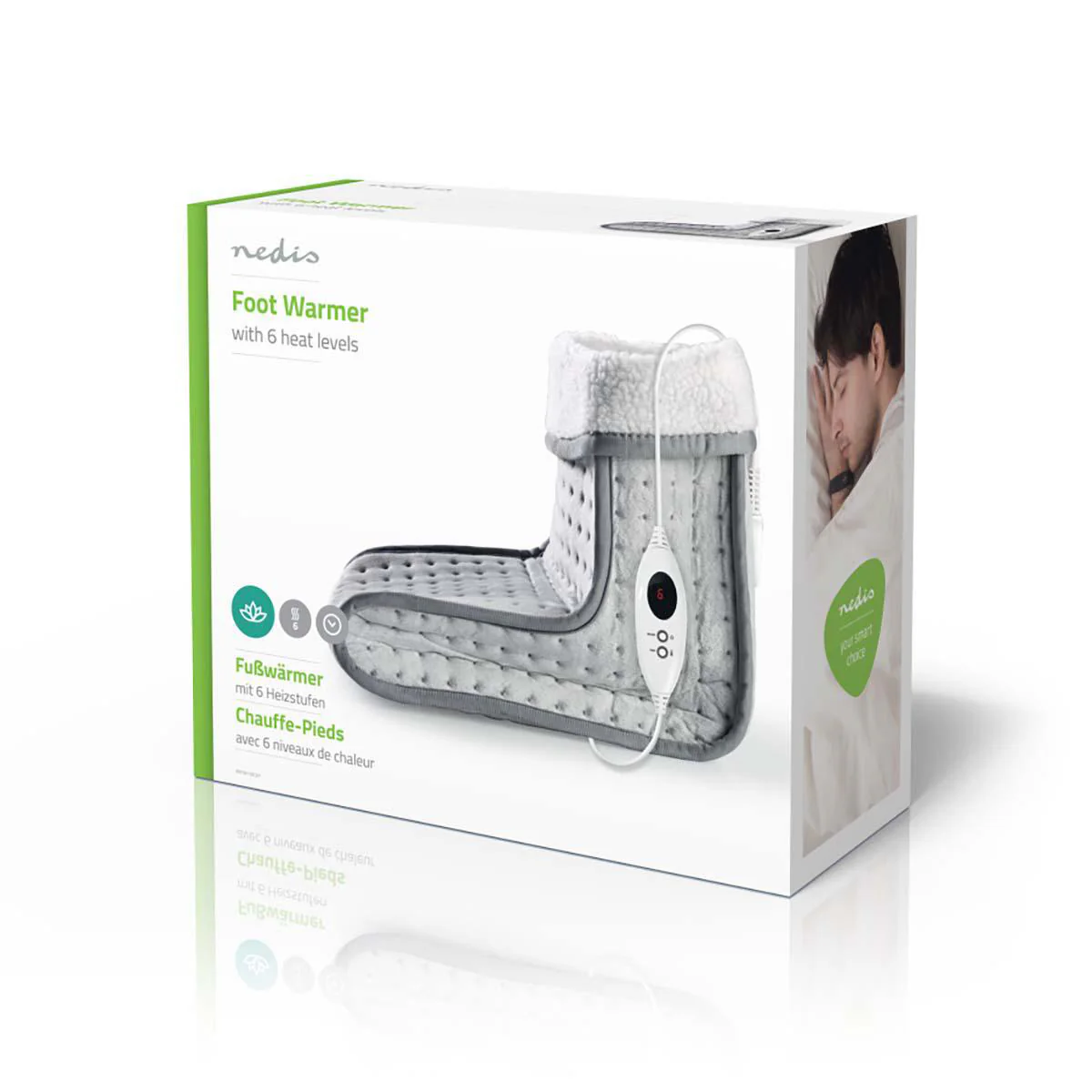 Voetenwarmer 6 Warmte Standen - Wasmachinebestendig - Oververhittingsbeveiliging - Image 8