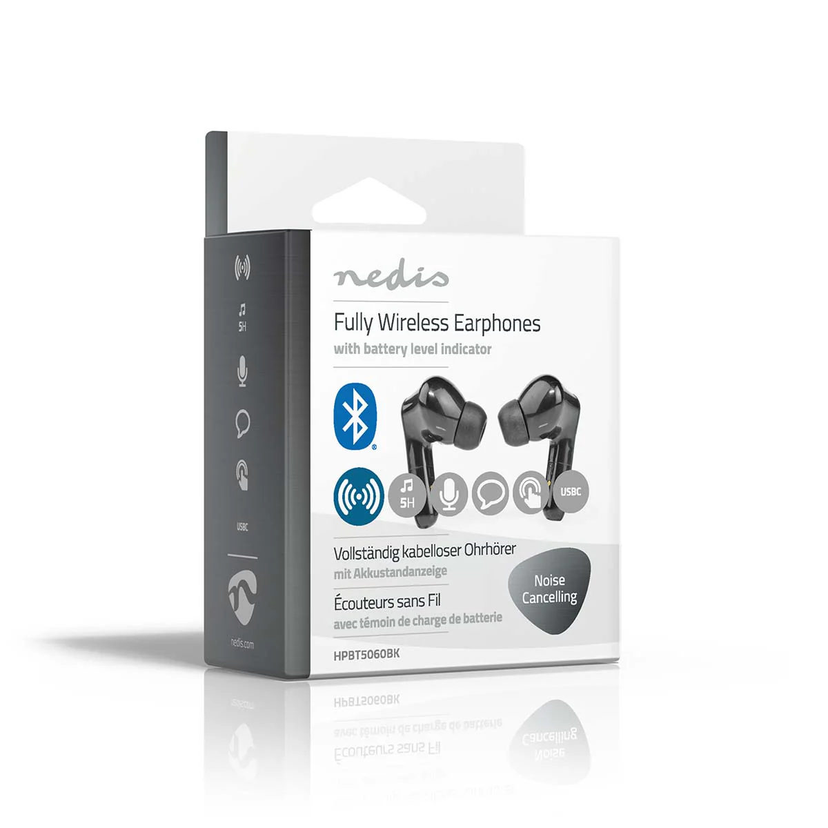 Volledig Draadloze Oordopjes Bluetooth® - Batterij 1 werkingstijd standaard verbruik: 300 min - Aanraakbediening - Image 12