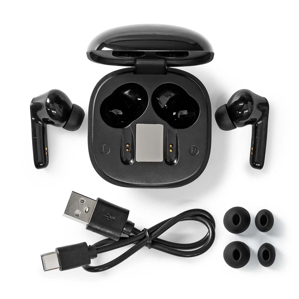 Volledig Draadloze Oordopjes Bluetooth® - Batterij 1 werkingstijd standaard verbruik: 300 min - Aanraakbediening - Image 13