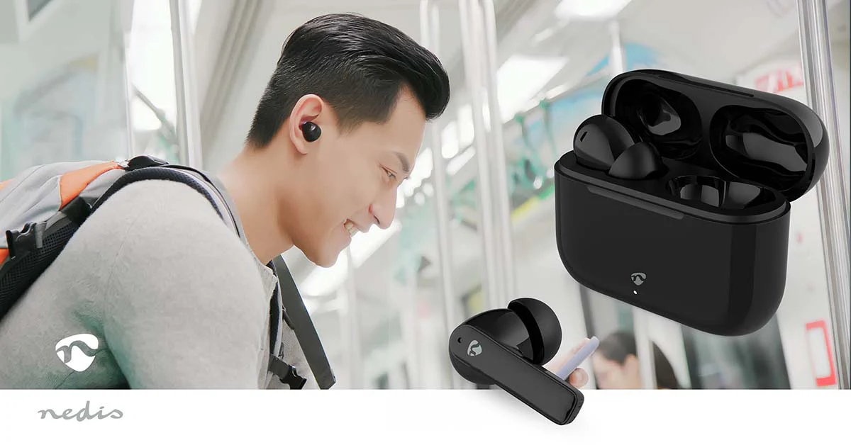Volledig Draadloze Oordopjes ENC (Environmental Noise Cancelling) - Bluetooth® - Batterij 1 werkingstijd standaard verbruik: 1440 min - Image 8