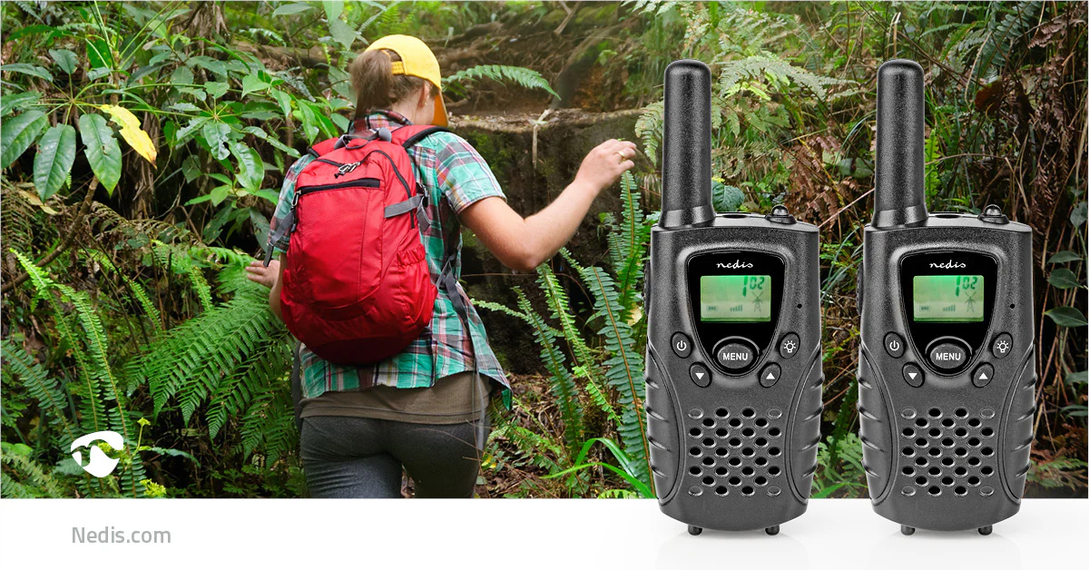 Walkie talkie Set 2 Handsets - 8000m - Aantal frequentiekanalen: 8 - Image 12
