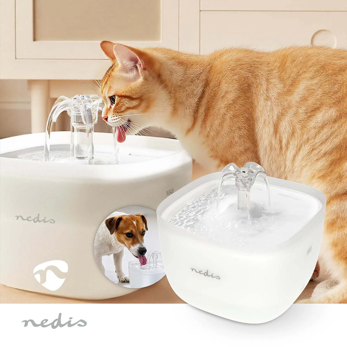 Drinkfontein voor kat en hond 2.0l - 40 dB - 1.50m - Image 14
