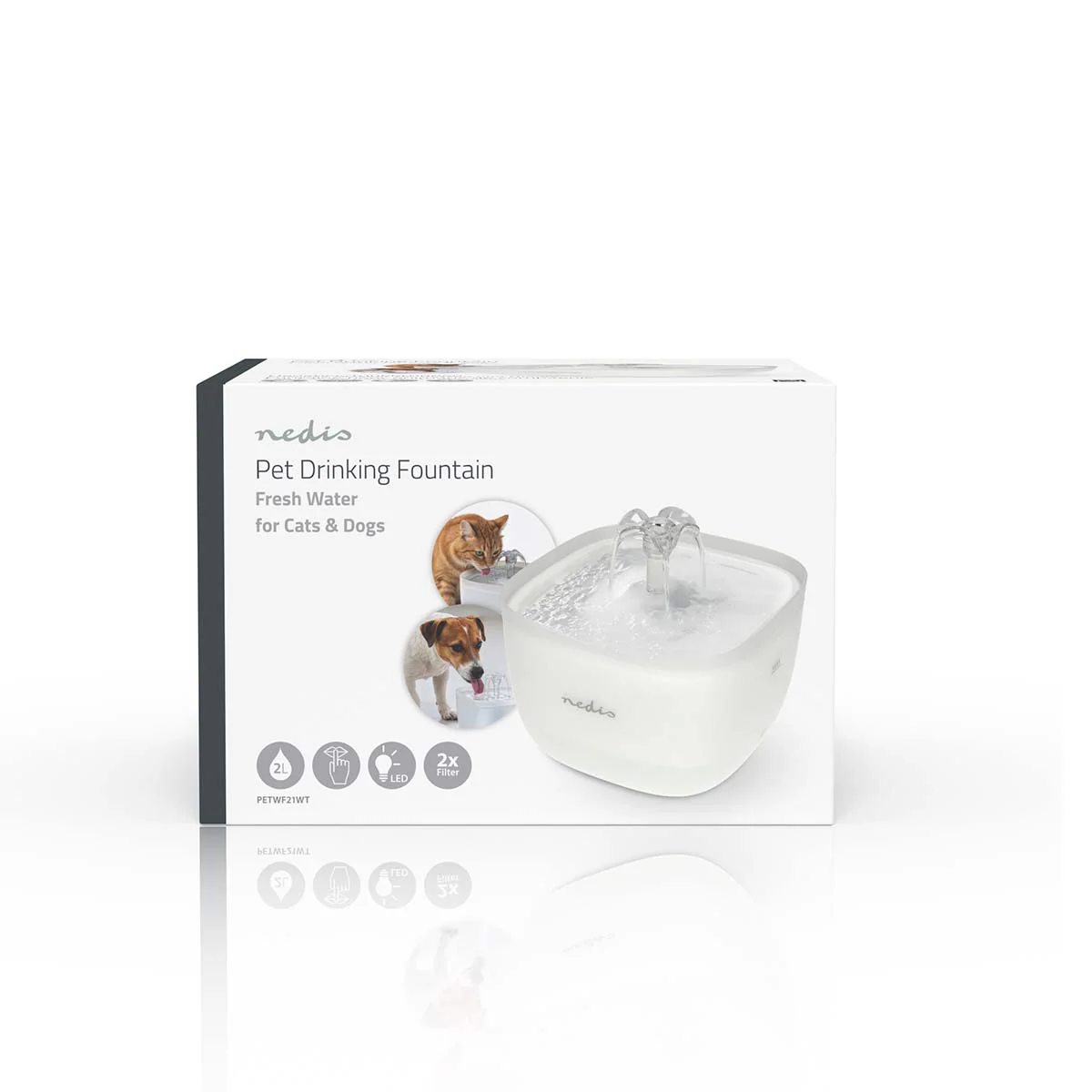 Drinkfontein voor kat en hond 2.0l - 40 dB - 1.50m - Image 15