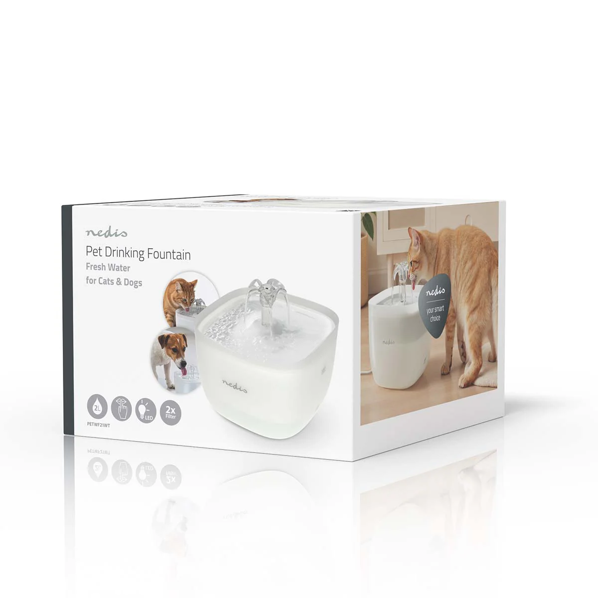 Drinkfontein voor kat en hond 2.0l - 40 dB - 1.50m - Image 16