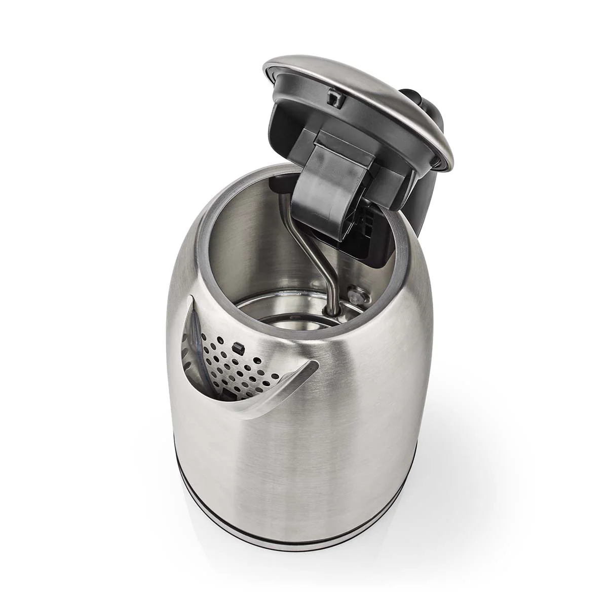 Waterkoker 1.7l - Roestvrij Staal - Zilver / Zwart - Image 10