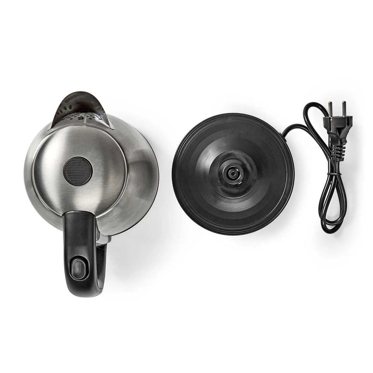 Waterkoker 1.7l - Roestvrij Staal - Zilver / Zwart - Image 19