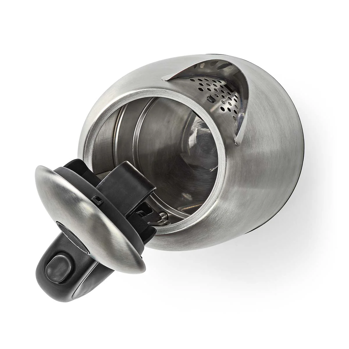 Waterkoker 1.7l - Roestvrij Staal - Zilver / Zwart - Image 6