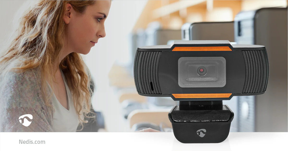 Webcam Full HD@30fps - Vaste Scherpstelling - Ingebouwde Microfoon - Image 10