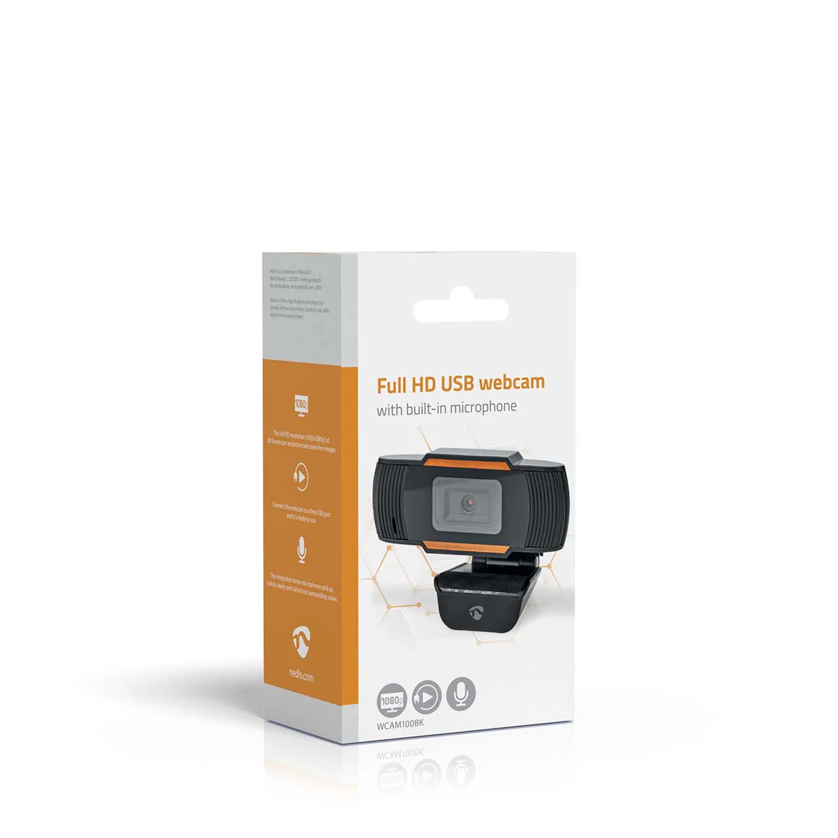 Webcam Full HD@30fps - Vaste Scherpstelling - Ingebouwde Microfoon - Image 9
