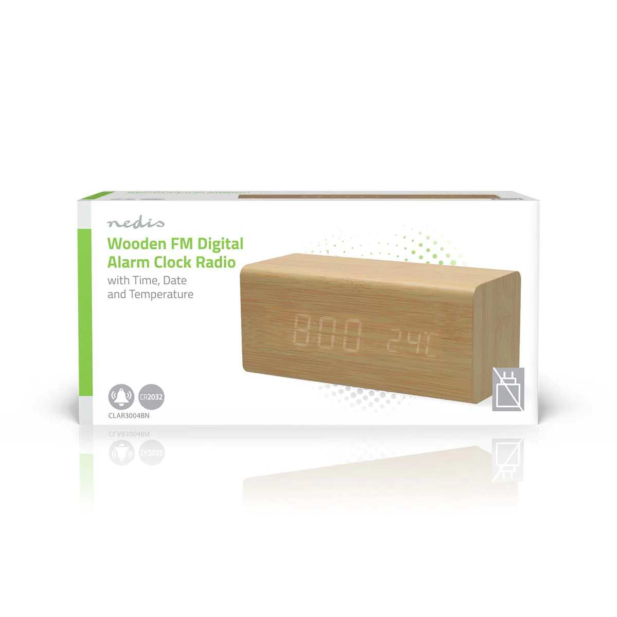 Wekkerradio LED - USB-C™ Female - FM - Image 8