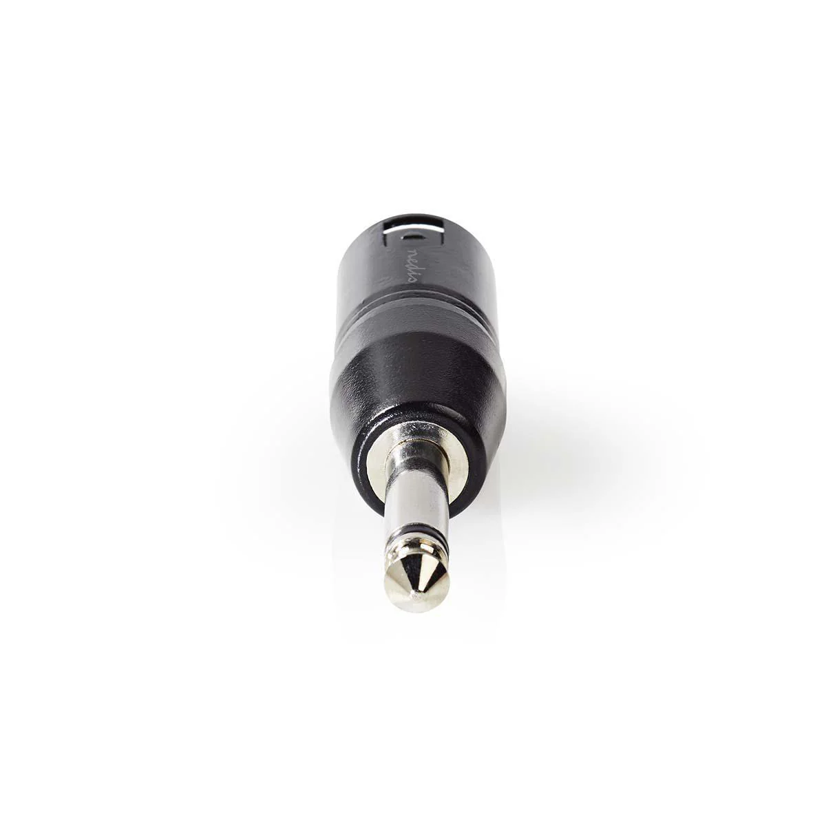 XLR-Adapter XLR 3-Pins Male - 6,35 mm Male - Vernikkeld - Image 3
