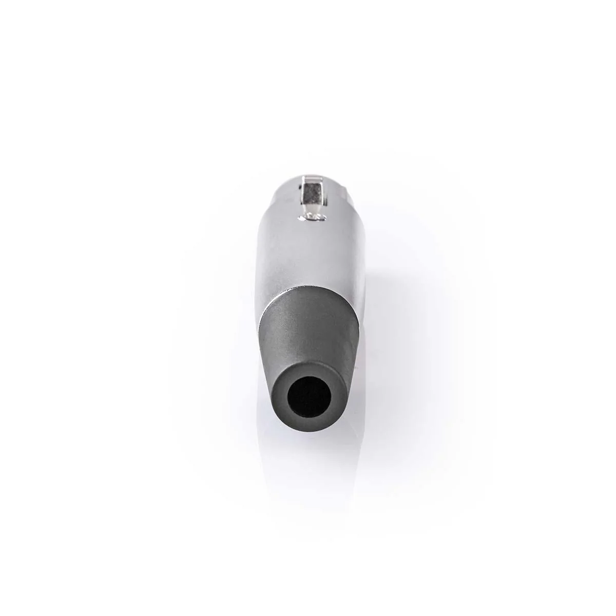 XLR-Connector Recht - Female - Vernikkeld - Image 4