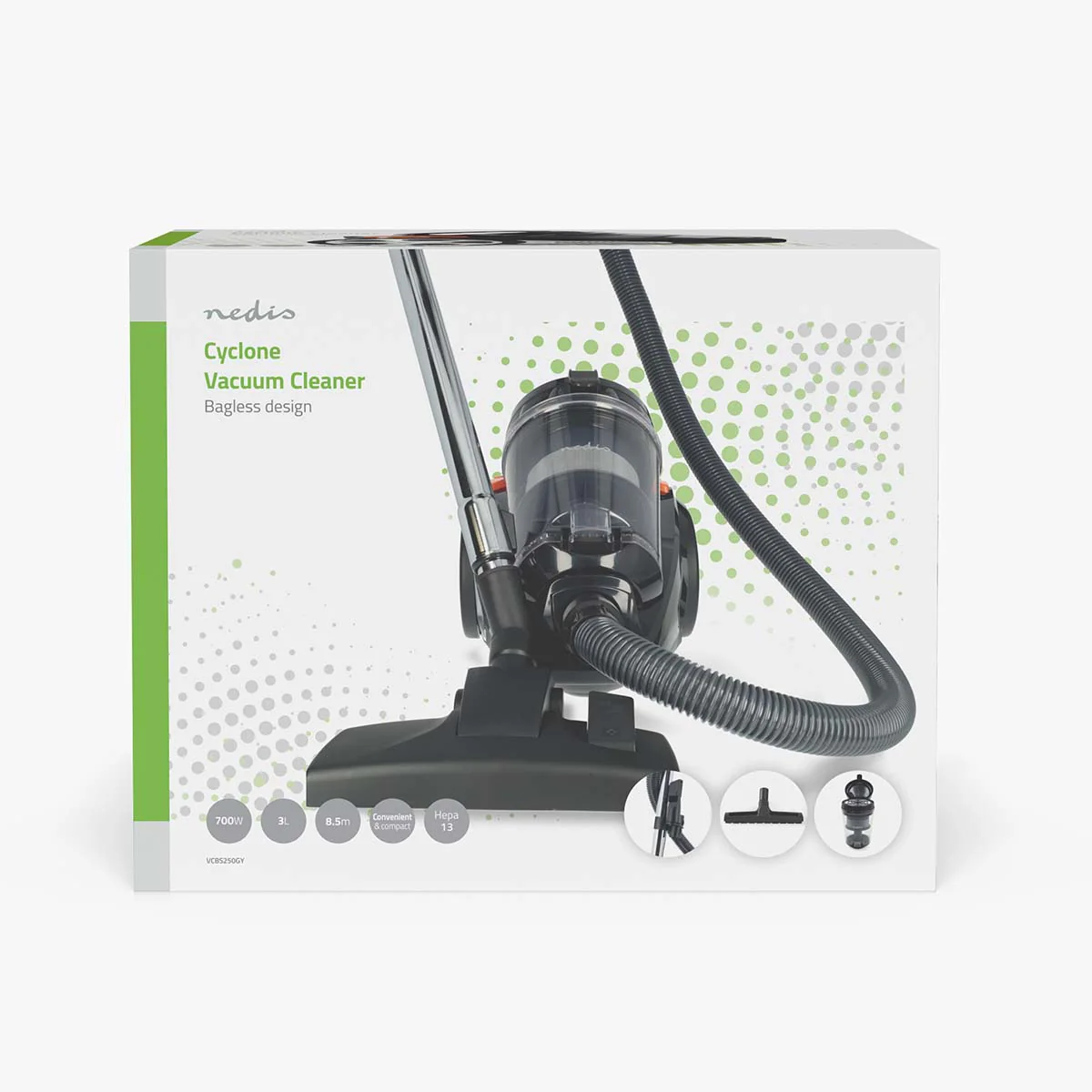 Zakloze Stofzuiger Zakloos - 700W - Stof capaciteit: 3.0l - Image 8